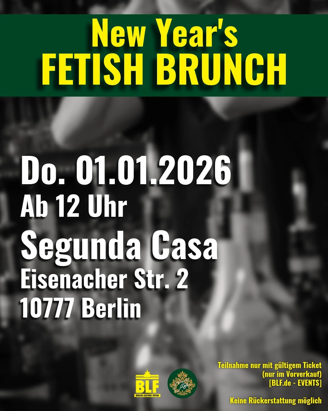 Neujahrs Fetisch Brunch "Katerfrühstück" - Donnerstag, 1. Januar 2026